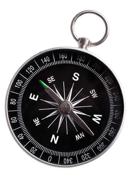 Compass icon representing navigation